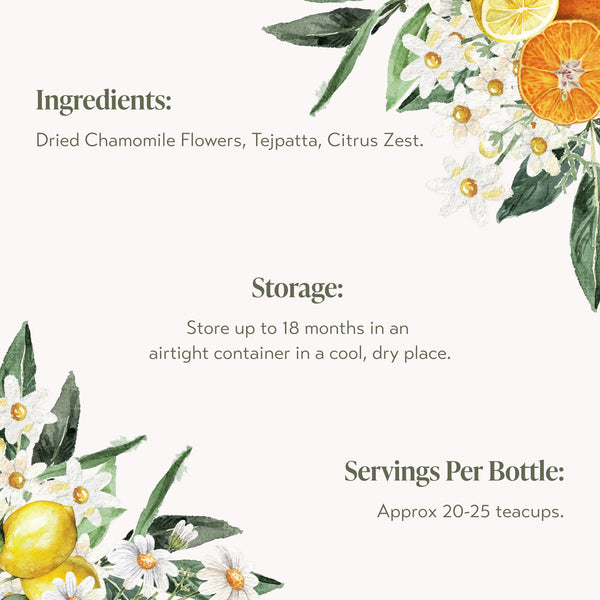Citrus & Chamomile with Bay Leaves Herbal Infusion 30gms | Himalayan Haat