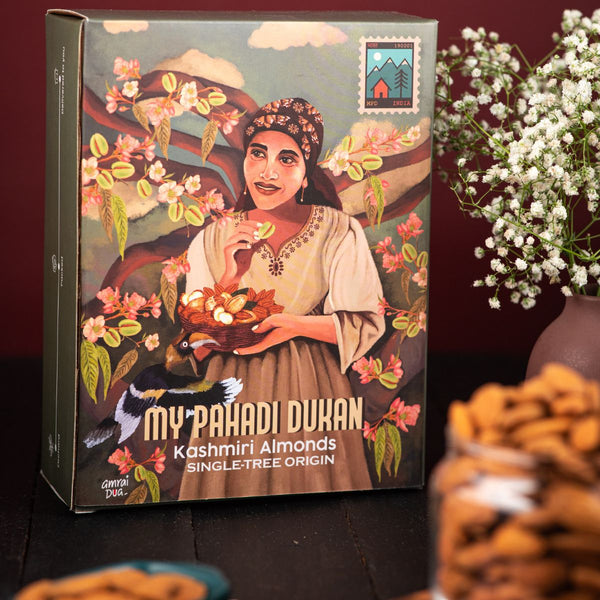 Single-tree Origin Premium Kashmiri Almonds (Badam) | My Pahadi Dukan