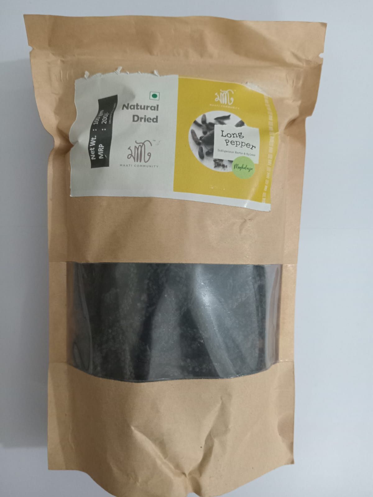 Long Pippali (Pepper) 100gms | Maati
