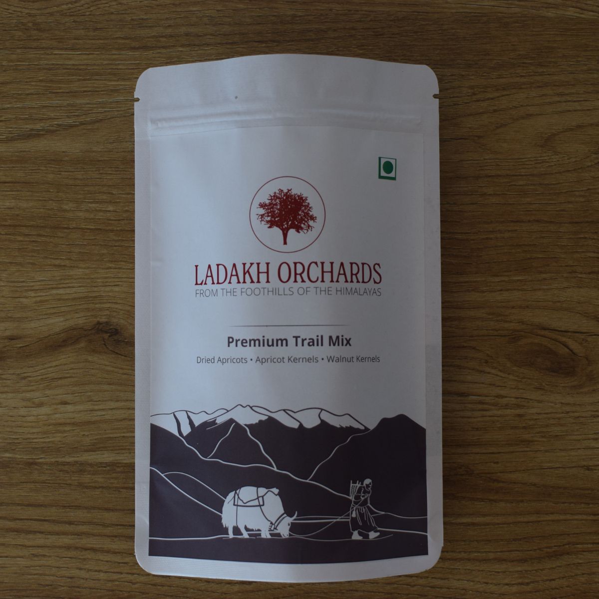 Trail Mix Sundried apricots, apricot kernels & walnuts from Ladakh