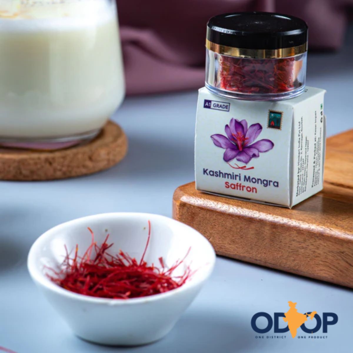 Lab-Certified Pure Kashmiri Saffron - Mongra Saffron (Kesar) | My Pahadi Dukan