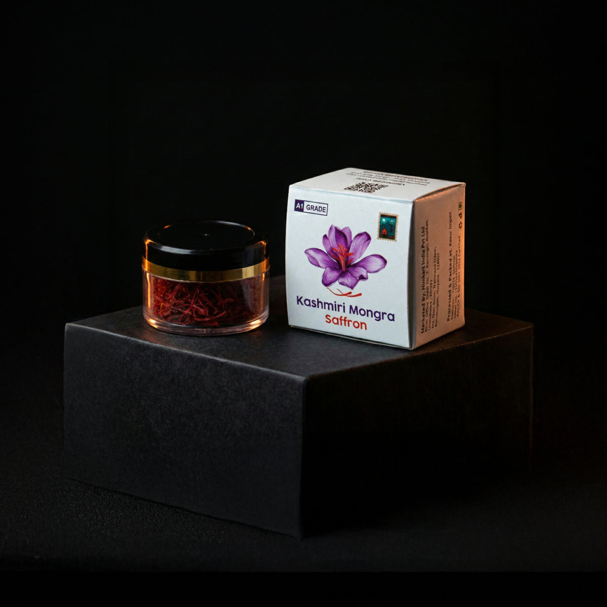 Lab-Certified Pure Kashmiri Saffron - Mongra Saffron (Kesar) | My Pahadi Dukan