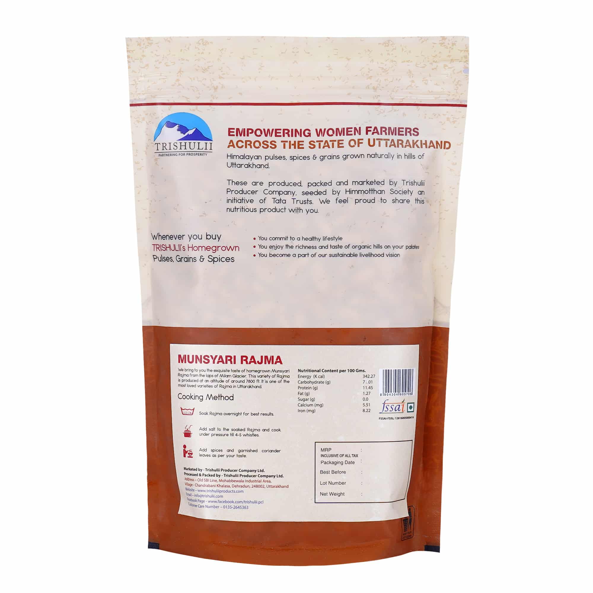 Buy White Rajma Online |  Organic Munsiyari Rajma Price | Trishulii
