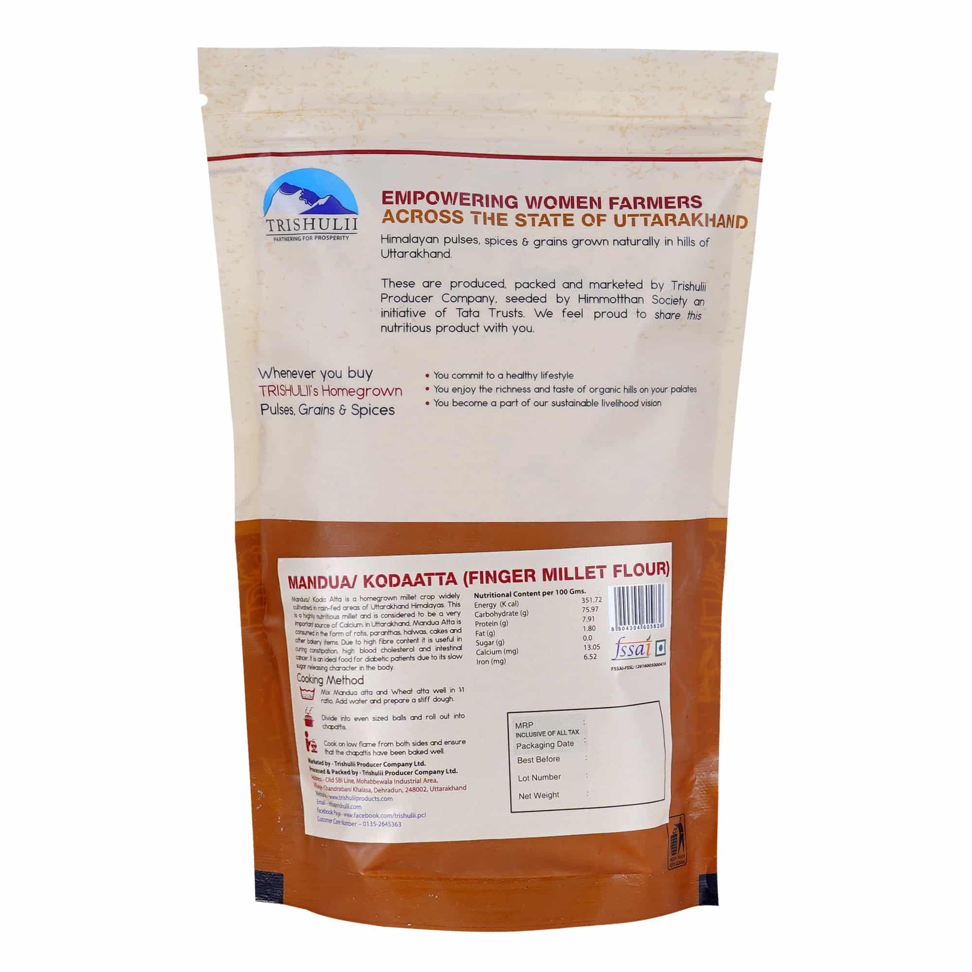 Mandua/Koda Flour (Finger Millet, Ragi)