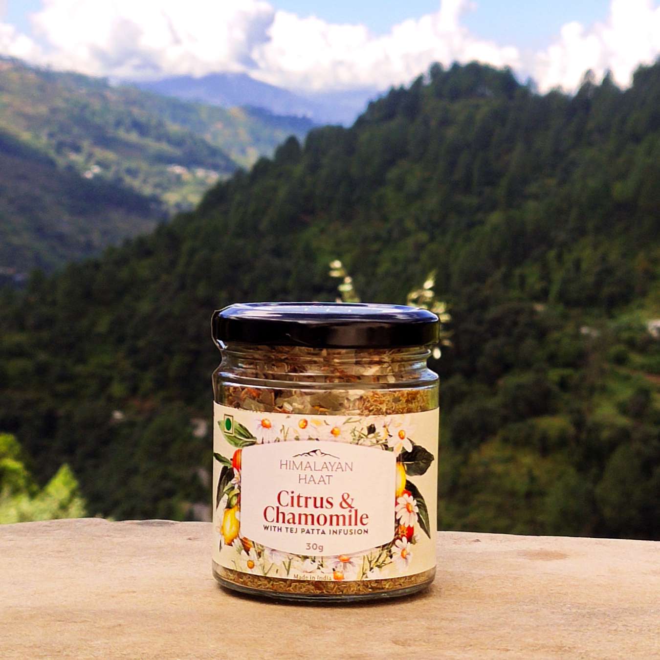 Citrus & Chamomile with Bay Leaves Herbal Infusion 30gms | Himalayan Haat