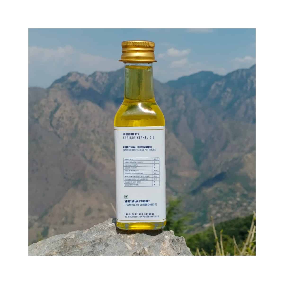 Apricot Kernel Oil 100ml | Himalayan Gatherer