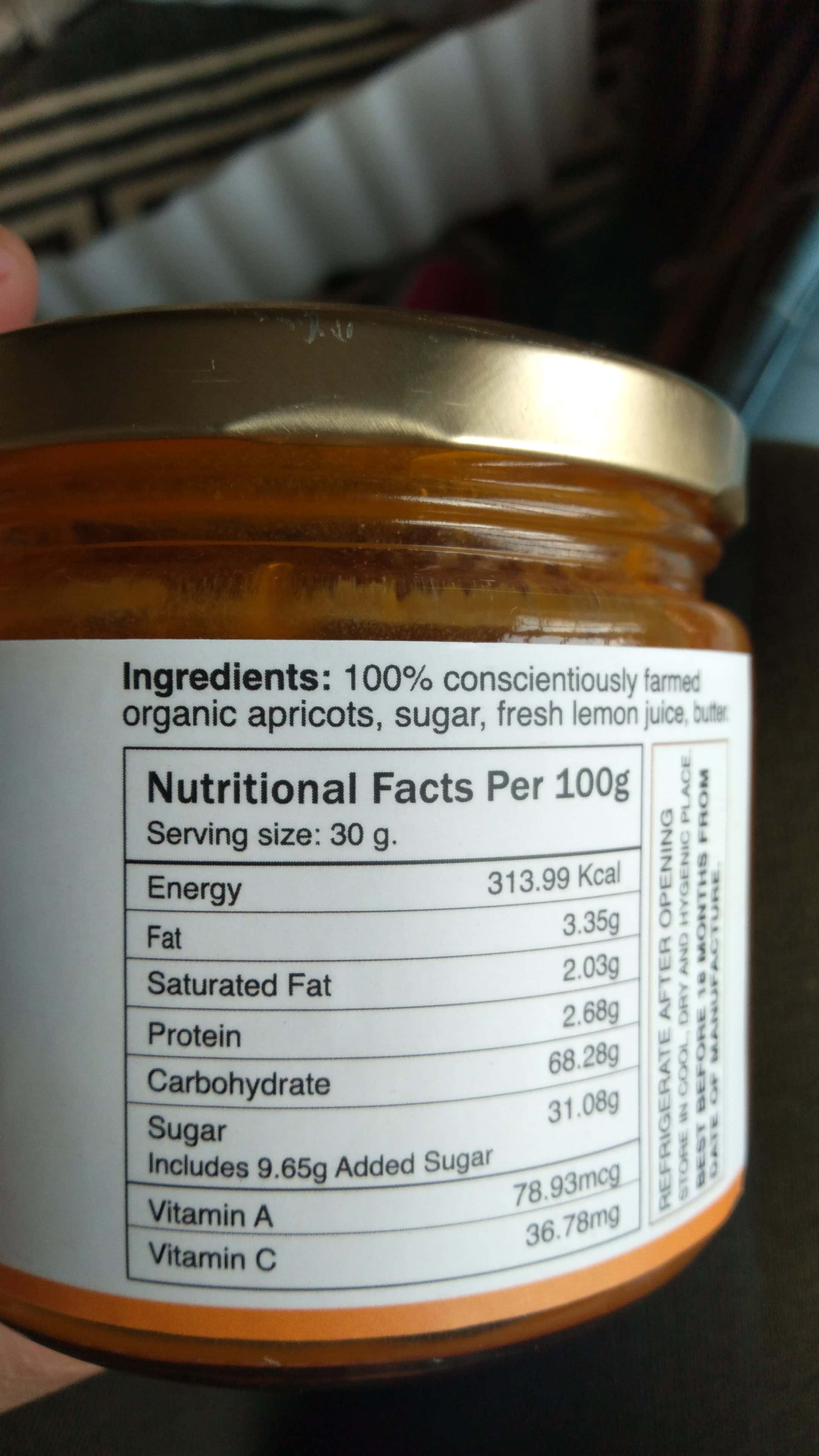 Buy Apricot Jam (Conserve) Online - 360gms | Artisanal Alchemy