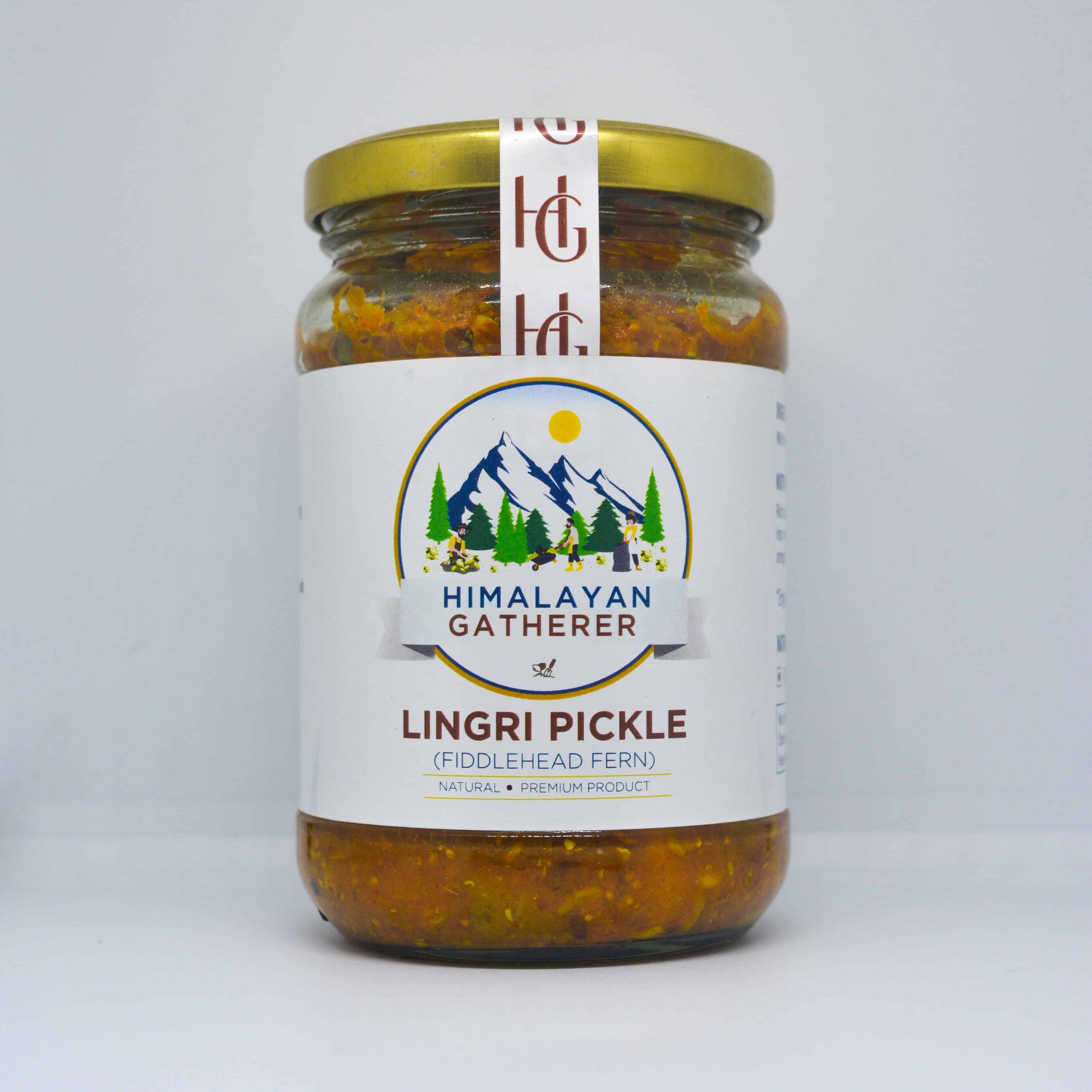 Fiddlehead Fern (Lingri) Pickle 250gms | Himalayan Gatherer