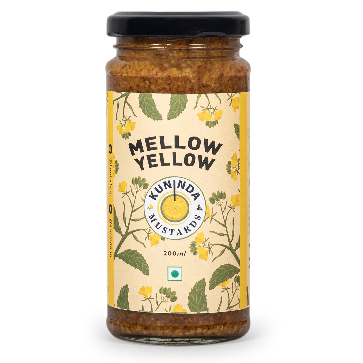 Mellow Yellow Mustard 200gms | Kuninda