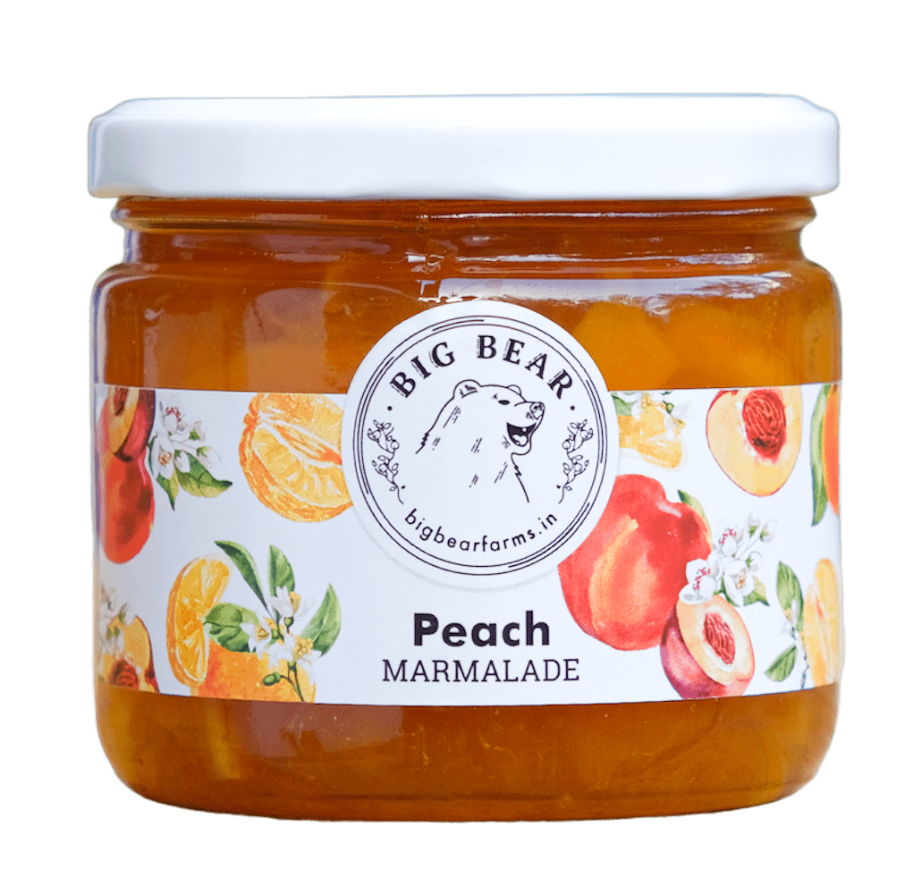 peach marmalade jam spread