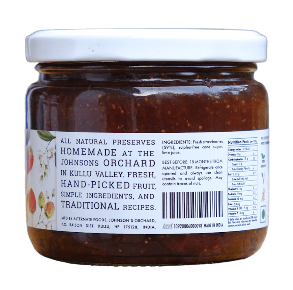 strawberry jam sweet