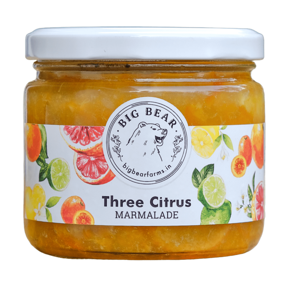 Three citrus marmalade