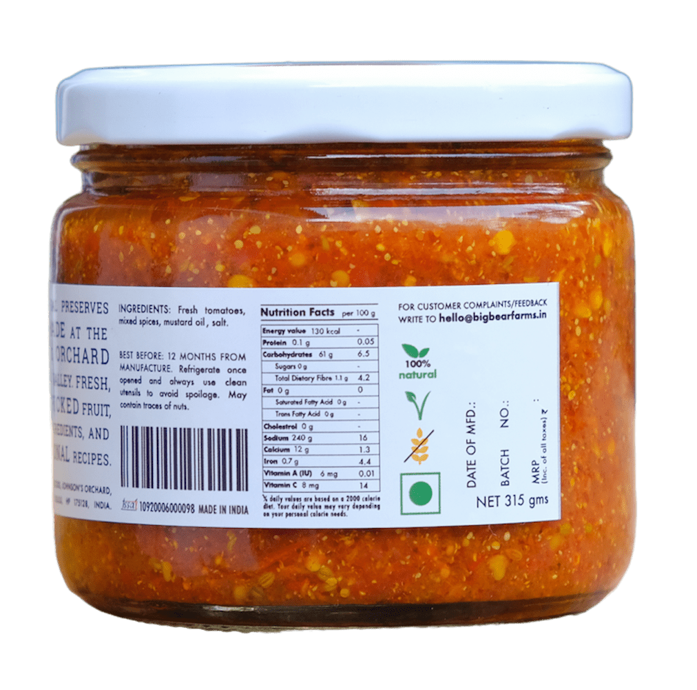 Tomato pickle