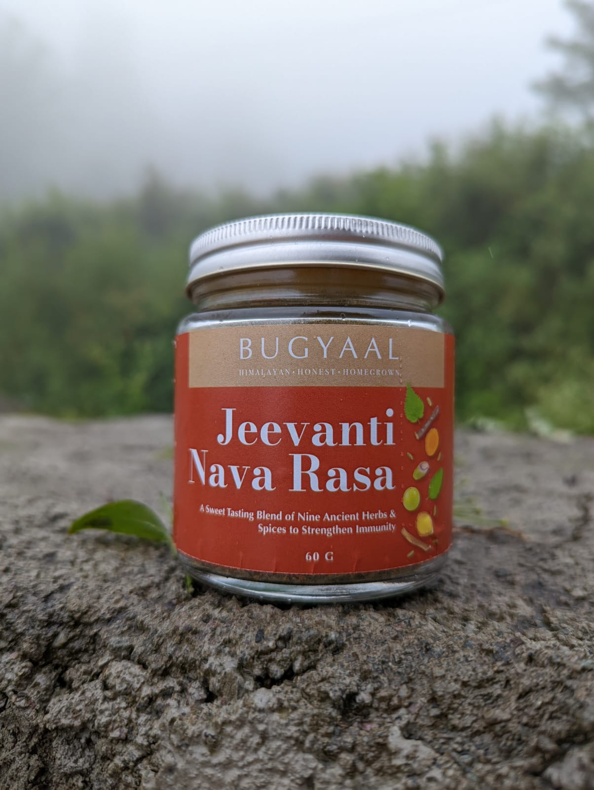 Jeevanti - Nava Rasa (Immunity Booster Kadha with 9 herbs) 60gms | Bugyaal
