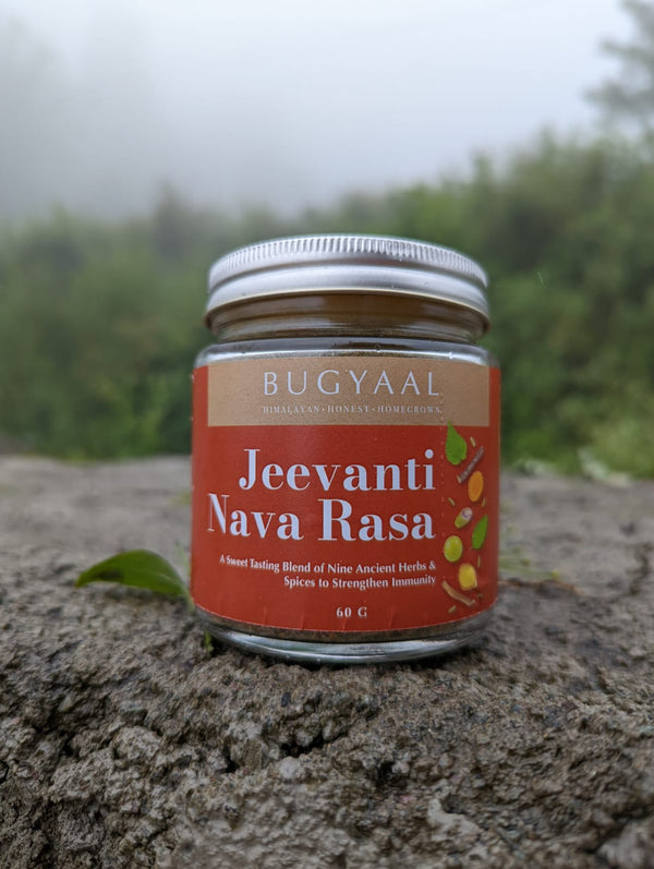 Jeevanti - Nava Rasa (Immunity Booster Kadha with 9 herbs) 60gms | Bugyaal