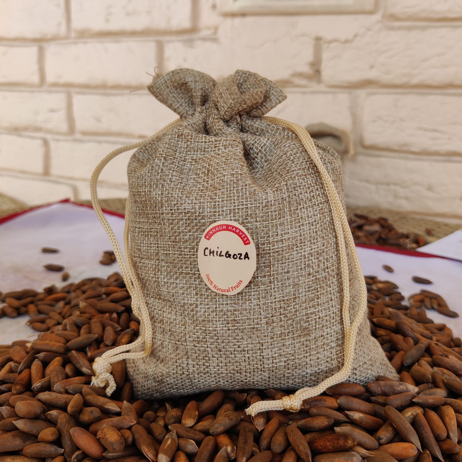 Pine Nuts/Chilgoza (nyoje) - with shell