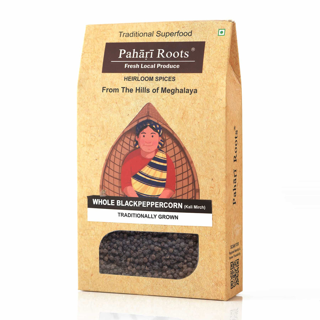 Whole Spice - Black Peppercorn 100gms | Pahari Roots
