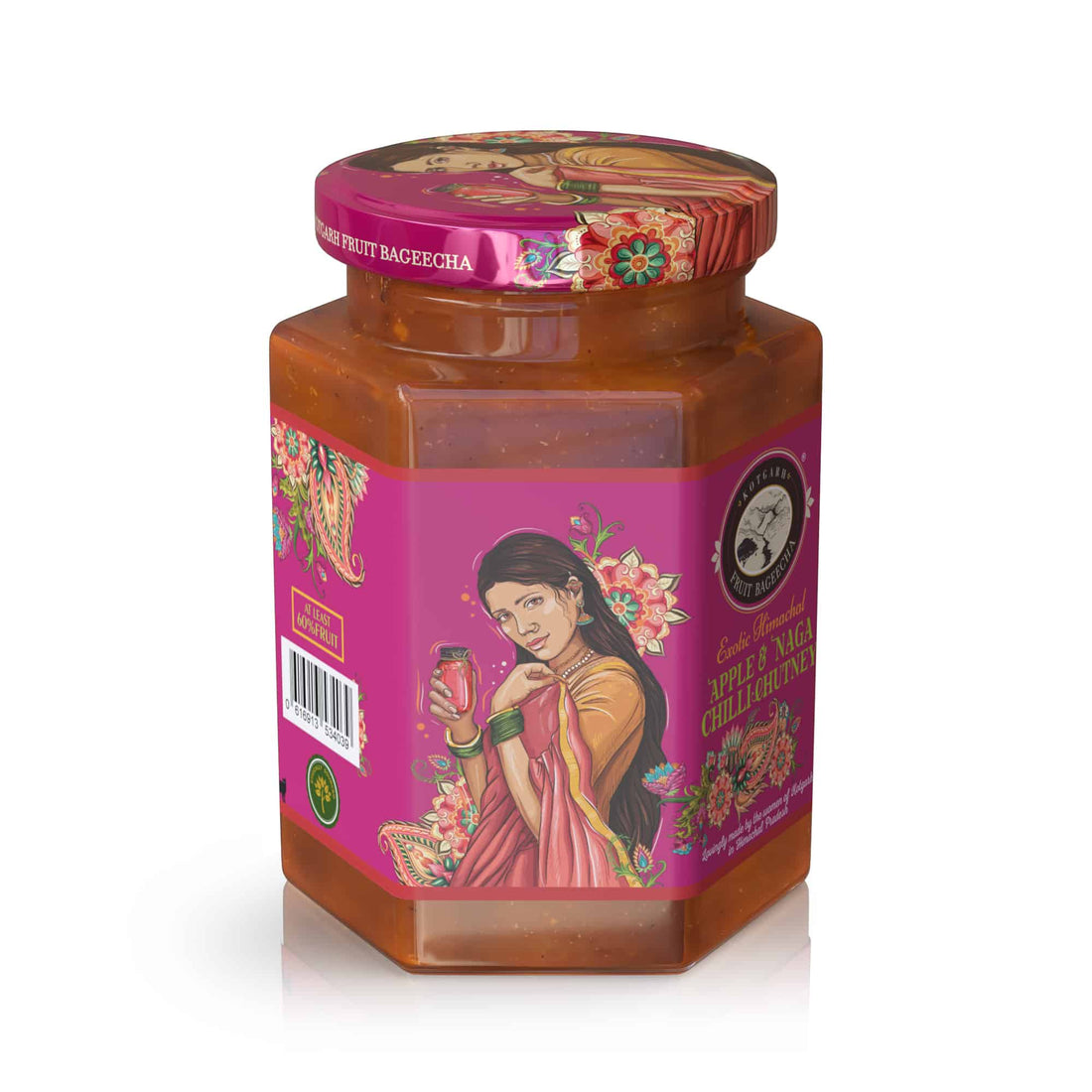 Buy Apple and Naga Chilli Chutney 300gms | Kotgarh Fruit Bagheecha - My Pahadi Dukan - Online