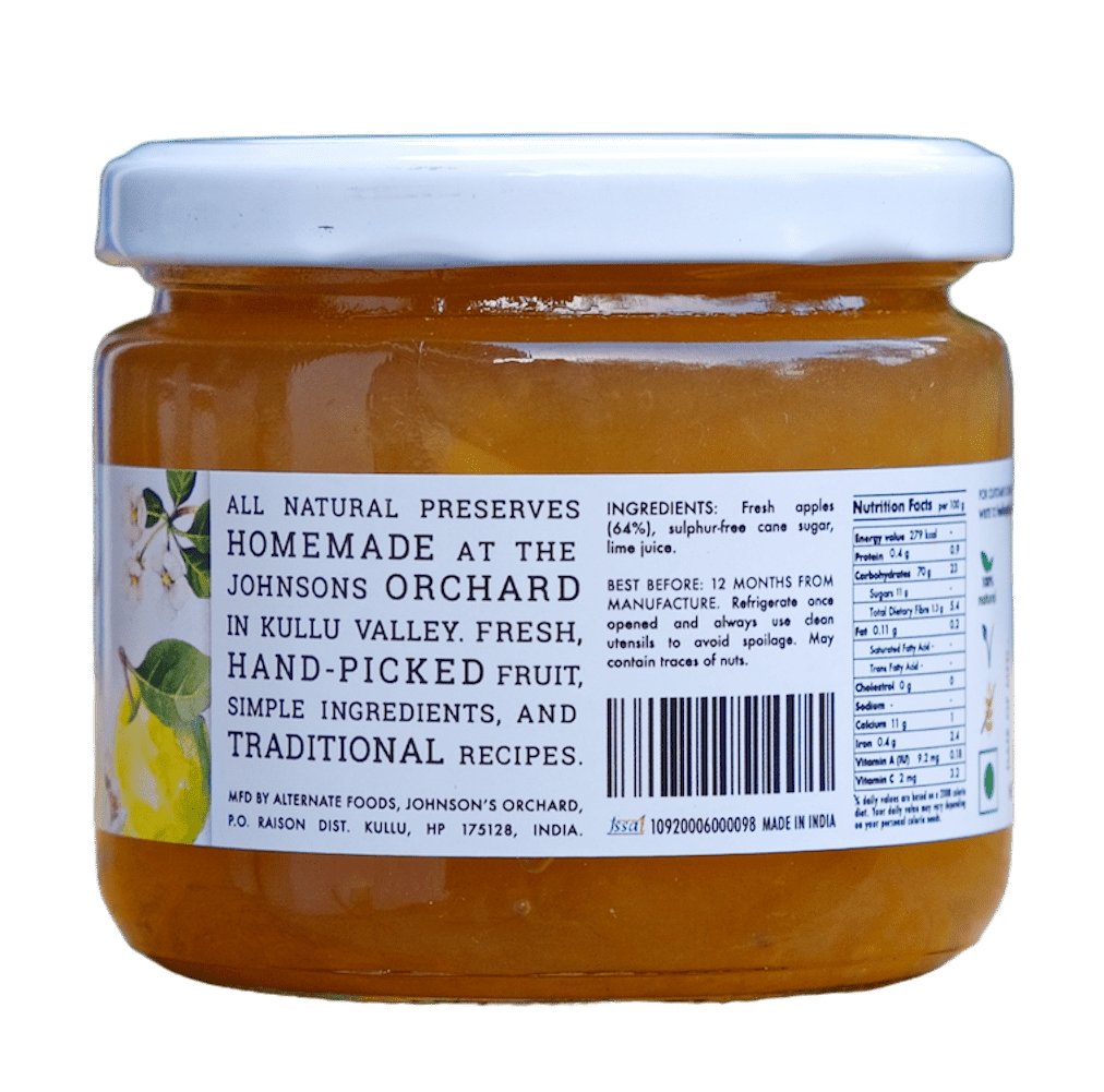 Buy Apple Jam 300gms | Big Bear Farms - My Pahadi Dukan - Jam Online