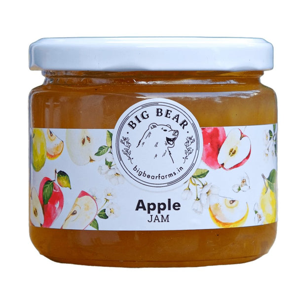 Buy Apple Jam 300gms | Big Bear Farms - My Pahadi Dukan - Jam Online