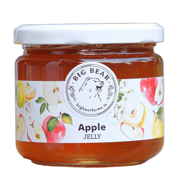 Buy Apple Jelly 300gms | Big Bear Farms - My Pahadi Dukan - Jelly Online