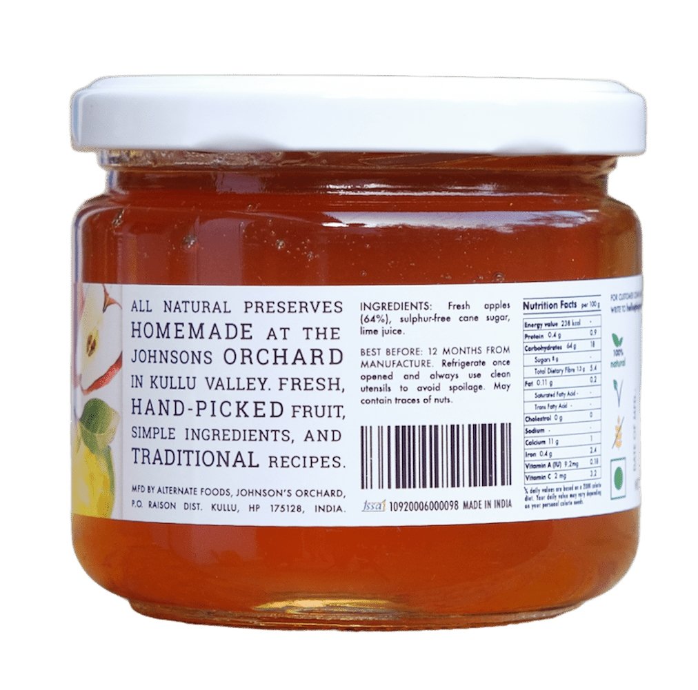 Buy Apple Jelly 300gms | Big Bear Farms - My Pahadi Dukan - Jelly Online
