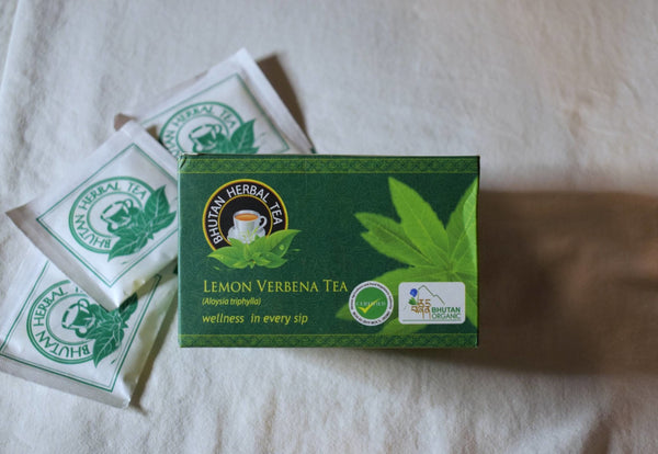 Buy Certified Organic Lemon Verbena Tea 20gms (1g x 20 tea bags) | My Pahadi Dukan - My Pahadi Dukan - Lemon Verbana Tea Online