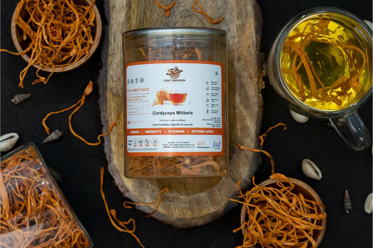 Cordyceps Militaris Dried Mushrooms