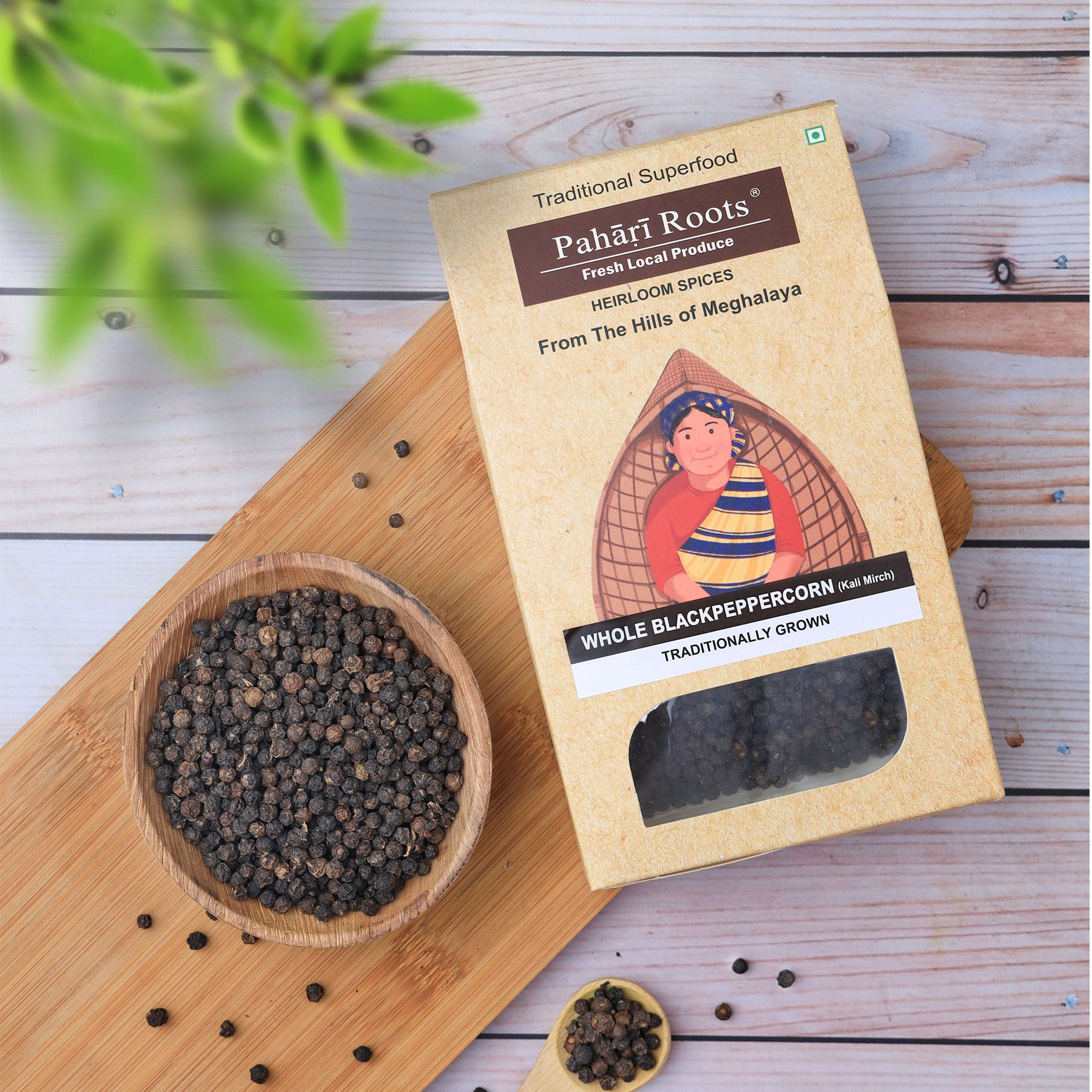 Whole Spice - Black Peppercorn 100gms | Pahari Roots