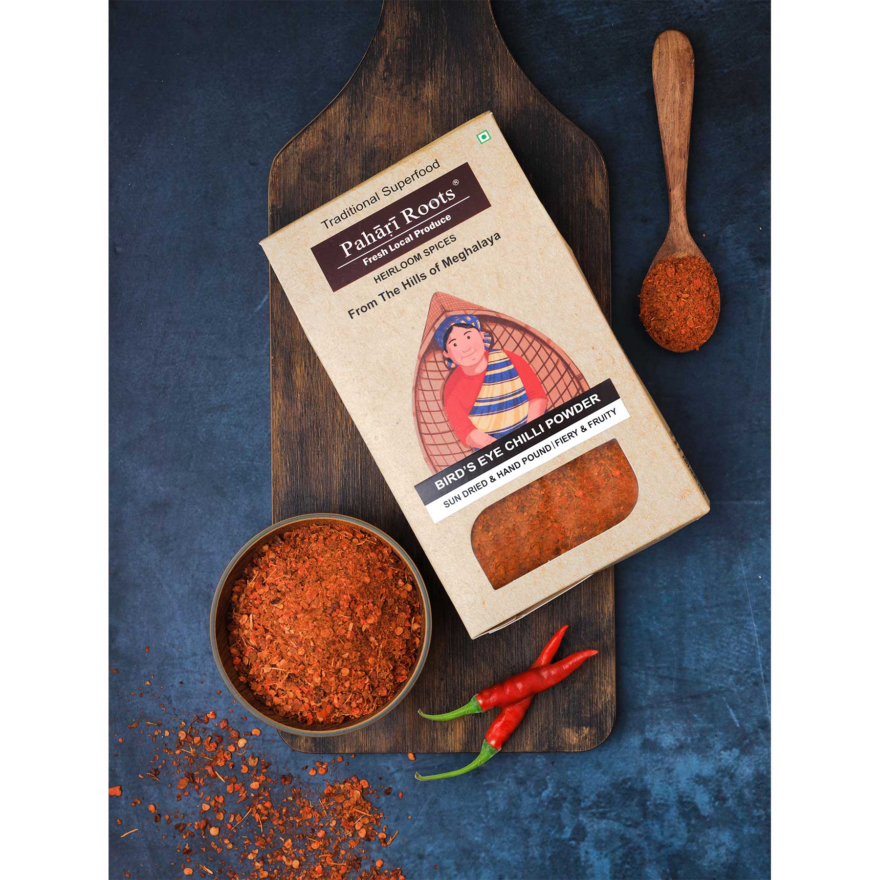 Bird's Eye Chilli Powder Online On My Pahadi Dukan