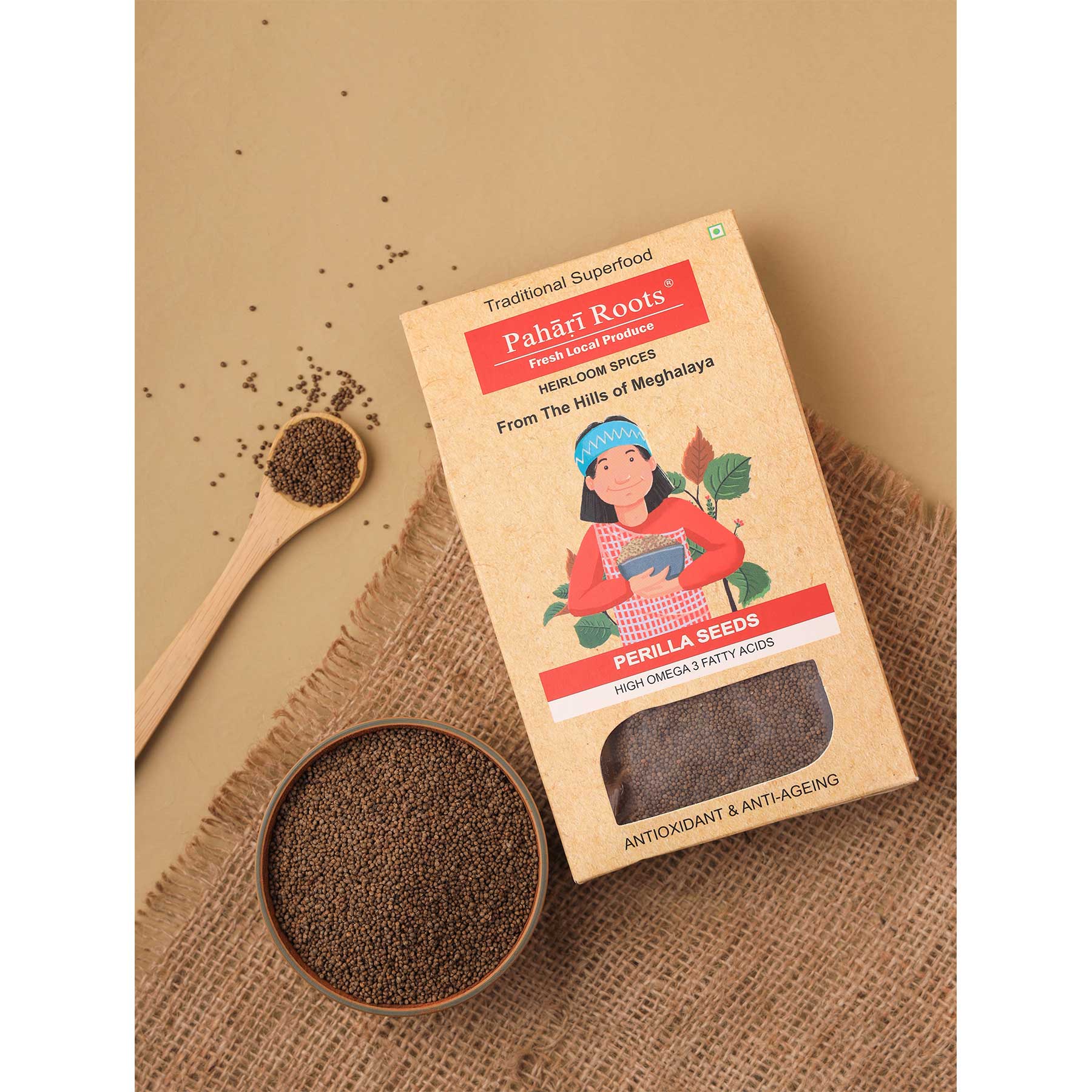 Perilla Seeds 100gms | Pahari Roots