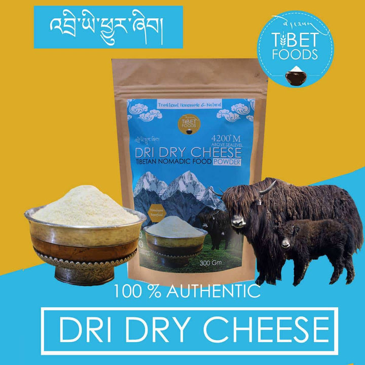 Buy Dri Dry Yak Cheese Powder 300gms | Tibet Foods - Prepared at 13000 feet - My Pahadi Dukan - Online
