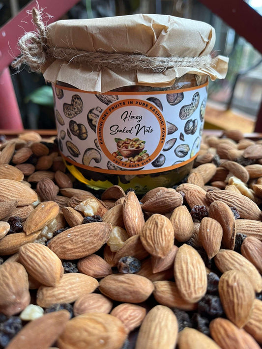 Buy Honey Soaked Nuts 350gms | Wild Valley Foods - My Pahadi Dukan - Online