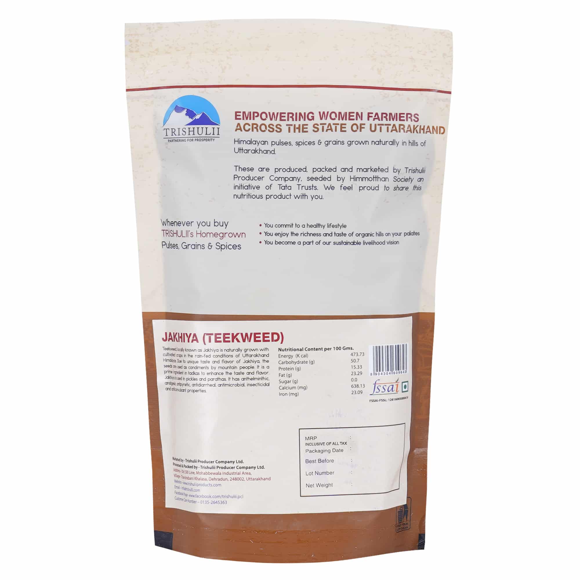 Buy Jakhiya (Wild Mustard seeds or Teekweed) 200gms | Trishulii - My Pahadi Dukan - Spice Online