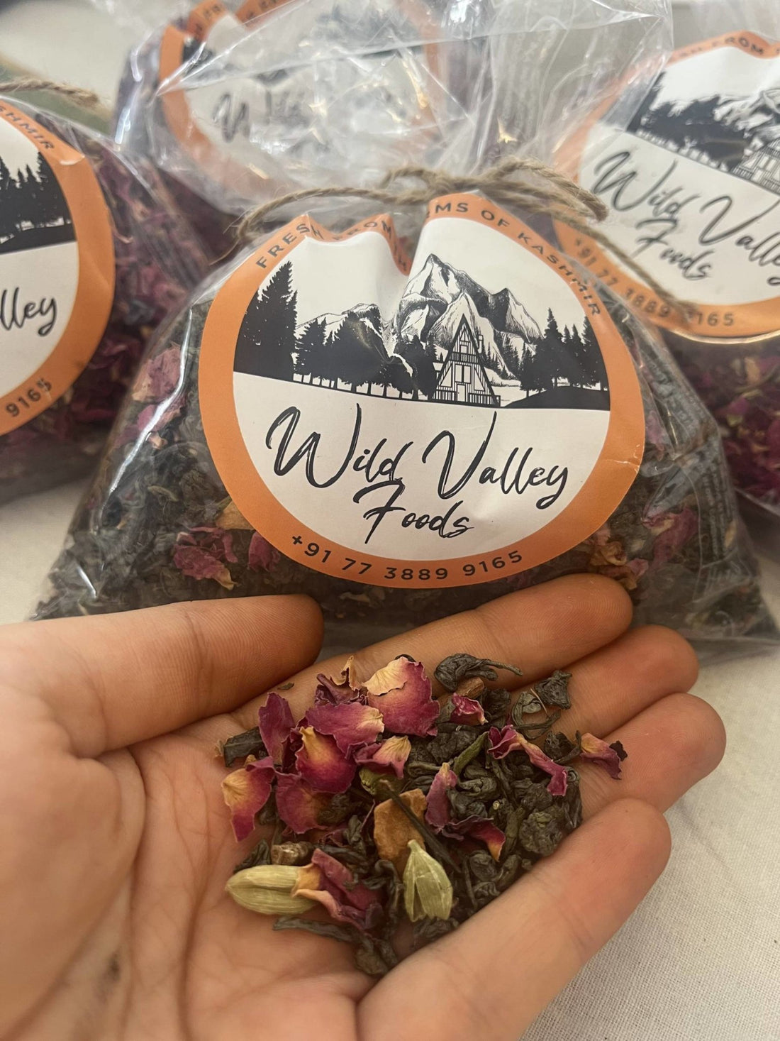 Buy Kashmiri Qahwa Mix | Wild Valley Foods - My Pahadi Dukan - Qahwa Online