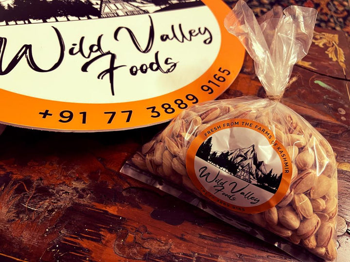 Buy Roasted and Salted Pista | Wild Valley Foods - My Pahadi Dukan - Online