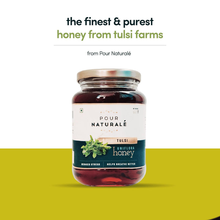 Buy Tulsi Honey | Pour Naturalé - My Pahadi Dukan - Online